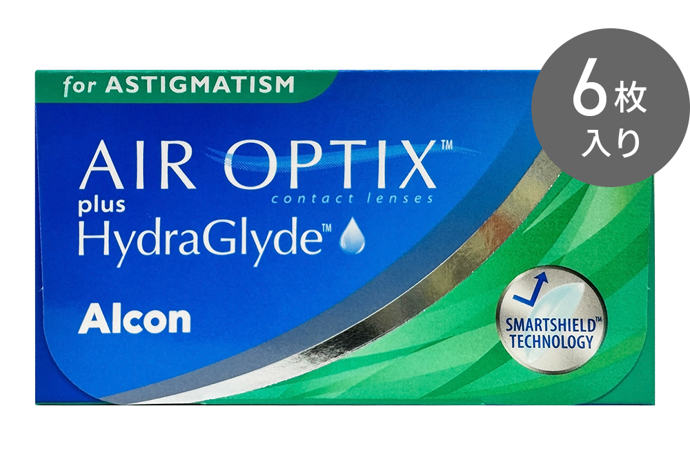 【6枚入り】エアオプティクス プラス ハイドラグライド(乱視用) 【6枚入り】エアオプティクス プラス ハイドラグライド(乱視用)